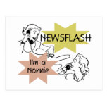 Newsflash I'm a Nonnie Tshirts and Gifts Post Card