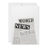 Newspapers invitations