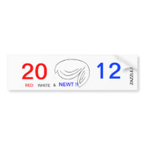newt 2012 bumper stickers