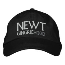 NEWT for President 2012 Embroidered Hat