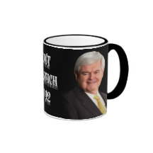 Newt Gingrich 2012 Coffee Mug