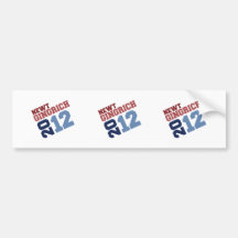 NEWT GINGRICH 2012 SWING VOTE BUMPER STICKER