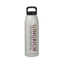 Newt Gingrich 2012 water bottles