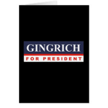 Newt Gingrich (25) Greeting Card