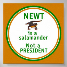 NEWT Gingrich Poster