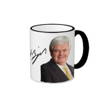 Newt Gingrich & Sig Mug