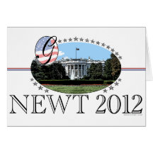 Newt White House 2012 Cards
