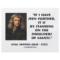 Newton Standing On The Shoulders Of Giants