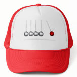 newtons cradle silver balls concept hats