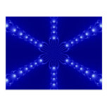 Newton's Snowflake Postcard