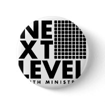 Next Level Official Logo Pinback Buttons