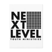 Next Level Official Logo Postcards