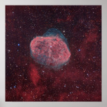 NGC6888_hallas Poster