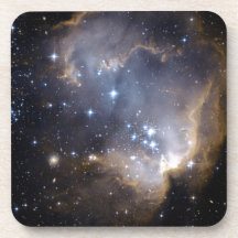 NGC 602 bright stars Beverage Coaster