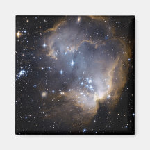 NGC 602 bright stars in the Milky Way Refrigerator Magnet