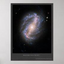 NGC 6217 Barred Spiral Galaxy Print