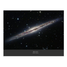 NGC-891 spiral galaxy Postcard