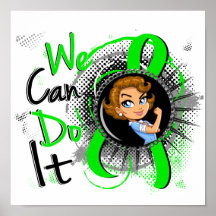 NH Lymphoma Rosie Cartoon WCDI.png Print