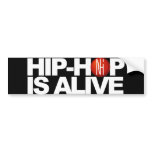 [NHI] Sticker: HIP-HOP IS ALIVE bumper stickers