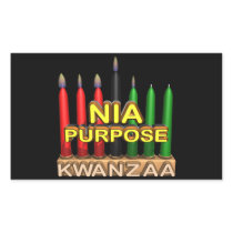 Nia Rectangle Sticker
