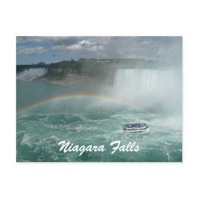 niagara boat Postcard