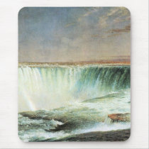 Niagara Falls by Frederick Edwin Church mousepads