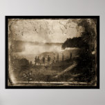 Niagara Falls Daguerreotype 1853 posters