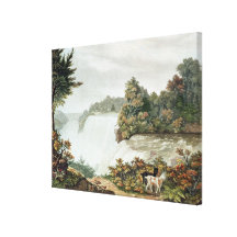 Niagara Falls, from Goat Island Canvas Print