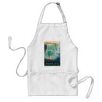 Niagara Falls Vintage Travel Poster Apron