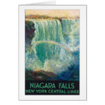 Niagara Falls Vintage Travel Poster Cards