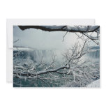 Niagara Falls winter, Ontario, Canada invitations