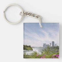 NIAGARA FLOWERS ACRYLIC KEYCHAIN