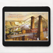 Niagara Rail ( 1876 ) Mouse Mat