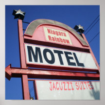 Niagara Rainbow Motel Poster