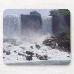 Niagra Falls And View Of American Side From Canada Mousepads