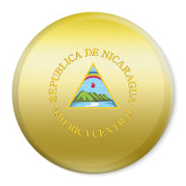 Nicaragua Coat of Arms Refrigerator Magnet