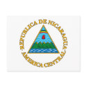 Nicaragua Coat of Arms Postcard