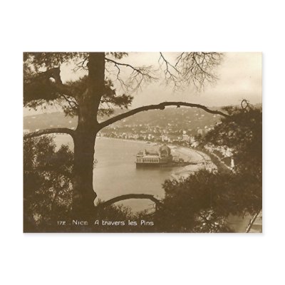 Nice - A Travers les Pins Post Cards by gregoryolney2