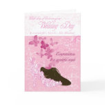 Nice and new husband Wedding Day Card with love