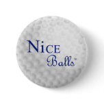 Nice Balls Pin buttons