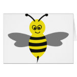nice bee icon cards