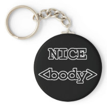 nice body html code keychains