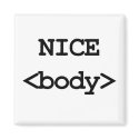 nice body html code magnets