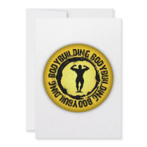 Nice Bodybuilding Seal Personalized Announcement