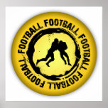 Nice Football Seal posters