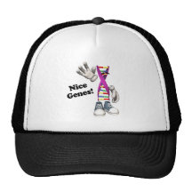 Nice Genes Funny DNA Strip Character Hat