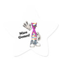 Nice Genes Funny DNA Strip Character stickers