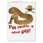 Nice Guy (with text in flames) cards