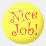 Nice Job! stickers