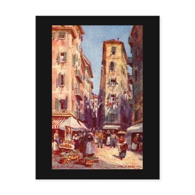 Nice, La Vieille Ville Postcards by gregoryolney2